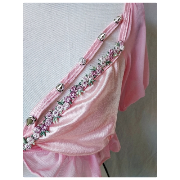 Dolls Kill Sugar Thrillz Feeling Thorny Bra Top - Picture 5 of 10